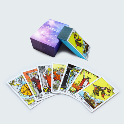 kupować Oryginalne miniaturowe karty Tarot z niebieskim krawędziem online manufacture