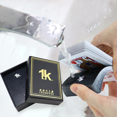kupować Niestandardowe drukowanie wodoodporne dla dorosłych arabski Dubai Play Card Deck z AI Format artwork online manufacture