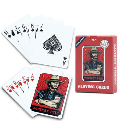 kupować Kartki do gry w papierowe pokera z pudełkiem Personalized Recreation Grając w karty w stylu kowboja online manufacture