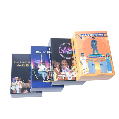 kupować Dziewczynki Adult Party Custom Crime Gra Kartowa Powierzchnia Wykończenie Laminat Obrazy Format AI online manufacture