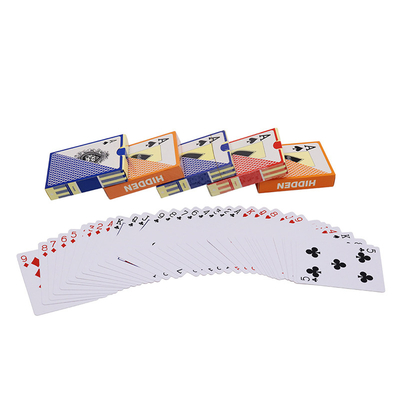 kupować Gotowe do wysyłki plastikowe wodoodporne karty do gier z 300/350/400 gm papieru sztuki online manufacture