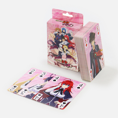 kupować Niestandardowe, ekologiczne, wydrukowane pokerowe pokery anime, zestawy z wykończeniem powierzchni tekstury online manufacture