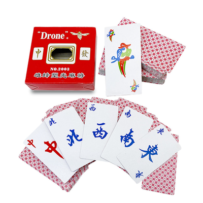 kupować Podwójny zestaw pudełkowy, specjalnie zaprojektowany Mahjong, gra w karty, zabawa na rodzinne przyjęcie. online manufacture