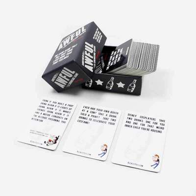 kupować Eco-friendly Custom Team Question Discussion Card Game Design Printing Couples Adult Drinking Game Cards online manufacture
