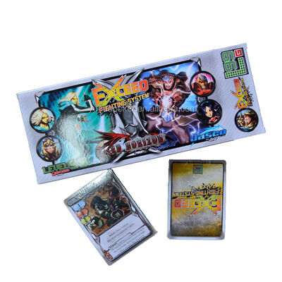 kupować Custom design accepted paper trading cards deck printing holographic game card battle character game online manufacture