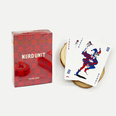 kupować Sprzedaż hurtowa ekologiczne podwójnie stronne 57x87mm karty do gry na zamówienie do indywidualnego pokera i gier online manufacture