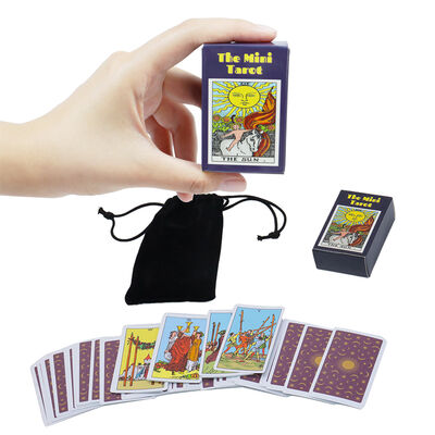 kupować Niestandardowe karty tarot z CMYK 4 kolorystycznym drukiem offsetowym i opakowaniami skrętnymi online manufacture