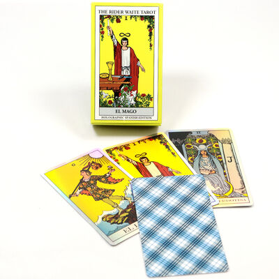 kupować Niestandardowy projekt 310gm Czarny rdzeń papierowe karty tarot w 57 * 87mm Rozmiar do indywidualnego użytku online manufacture