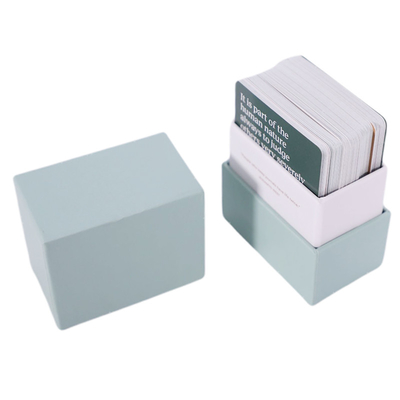 280g Karty do gry do druku ODM OEM Wykończenie Flash Paper Karty do gry z pudełkiem na pokład