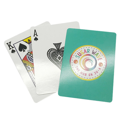 54 szt. Standardowe niestandardowe karty do gry w pokera z 2 jokerami