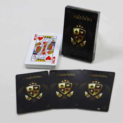 PMS Kolor Pvc wodoodporny Kartki do gry Deck Reklamy gry Poker Kartki logo spersonalizowane