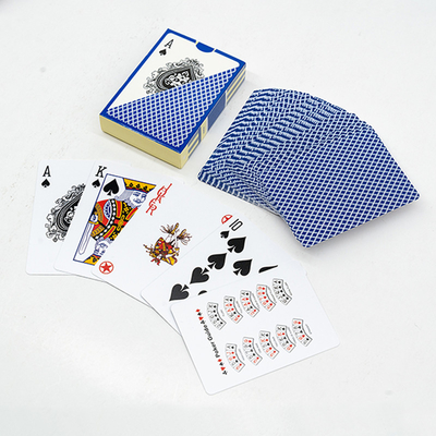 100% plastikowe pokerowe pokery gry wodoodporne niestandardowe trwałe płynne karty do gry bezpośrednio
