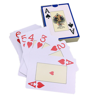 Próbka Holograficzna na zamówienie Drukowana w 100%Pvc Kartki do gry 52 Deck Na wieczory imprezowe w kasynie