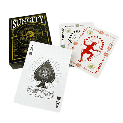 /Trading Poker Playing Cards /Oryginalny na zamówienie /Z luksusową złotą foliją
