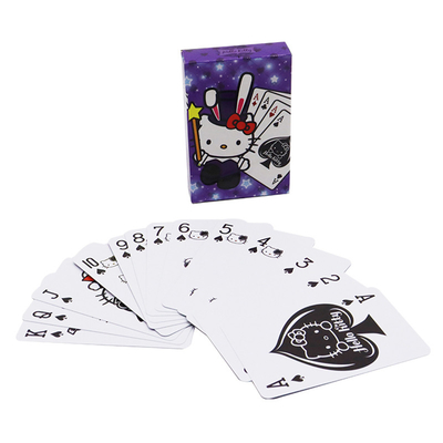 Zastosowane 54-55 Karty Karton Cat Poker Karty Drukowanie Usługi od producentów