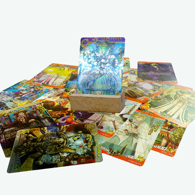Drukowanie klasycznych postaci kreskówkowych Laserowe pokemonki Kartki do gry