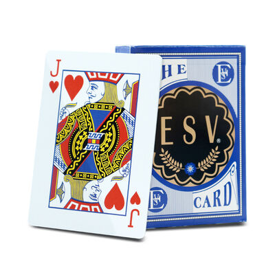 Karty pokerowe z logo na zamówienie z papierem przyjaznym dla środowiska i drukiem dwustronnym do promocji