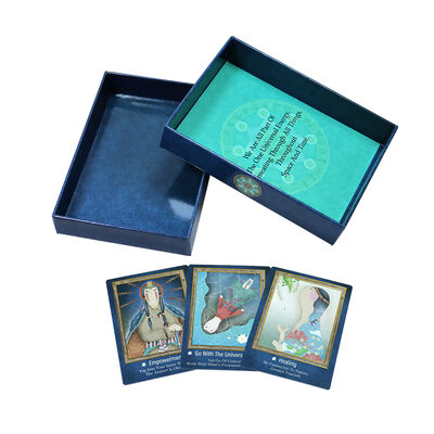 Customized Design Tarot Cards with CMYK 4 Color Offset Printing and Guidebook Included