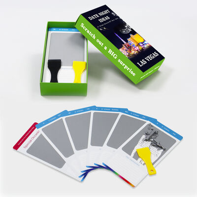 Producenci Niestandardowa gra karciana Drukowanie Design gry karciane dla par Niestandardowa gra karciana dla dorosłych rozrywka Scratchcard