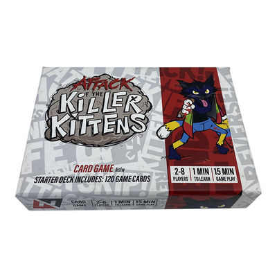 0,35 mm plastikowe karty do gry z pcv do druku, karty do gry Killer Custom Printing Paper